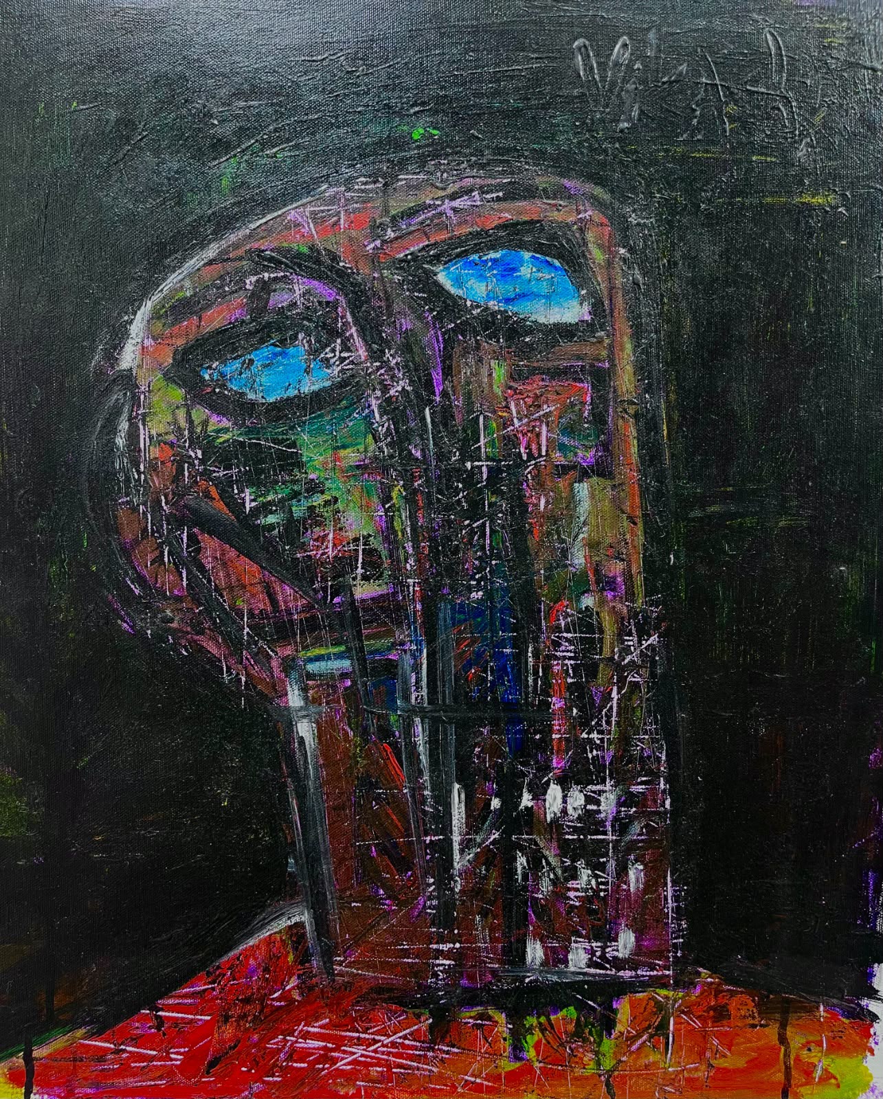A painting by Vikash Kalra
